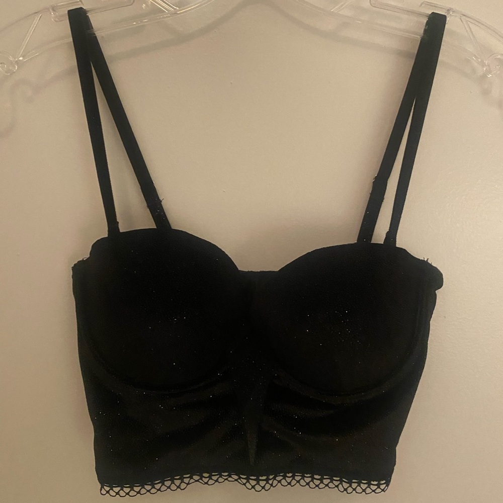 Intimissimi Black Strapless Bustier - Picture 2 of 4